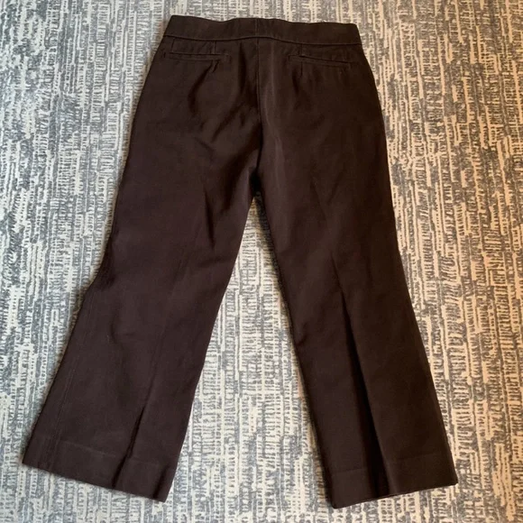 Marni size 42, chocolate brown cropped pants - Picture 2 of 4